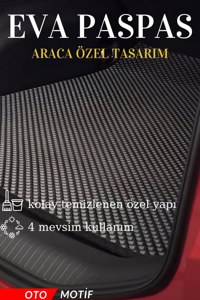 TOGG 10X EVA PASPAS BAGAJ HAVUZU (SİYAH)