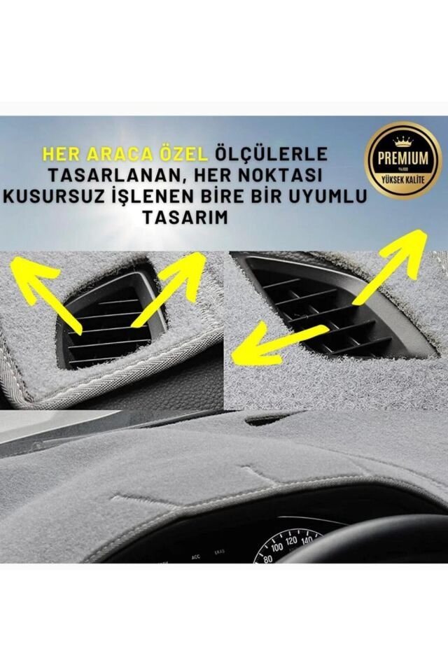 RENAULT CLİO 5 3D TORPİDO KORUYUCU KILIF - ÖN GÖĞÜS KAPLAMA