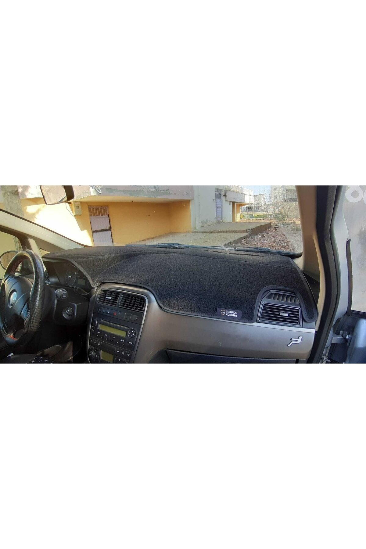 Fiat Grande Punto (eski Göğüs) 3d Torpido Kılıfı Panel Koruyucu Göğüs Kaplam