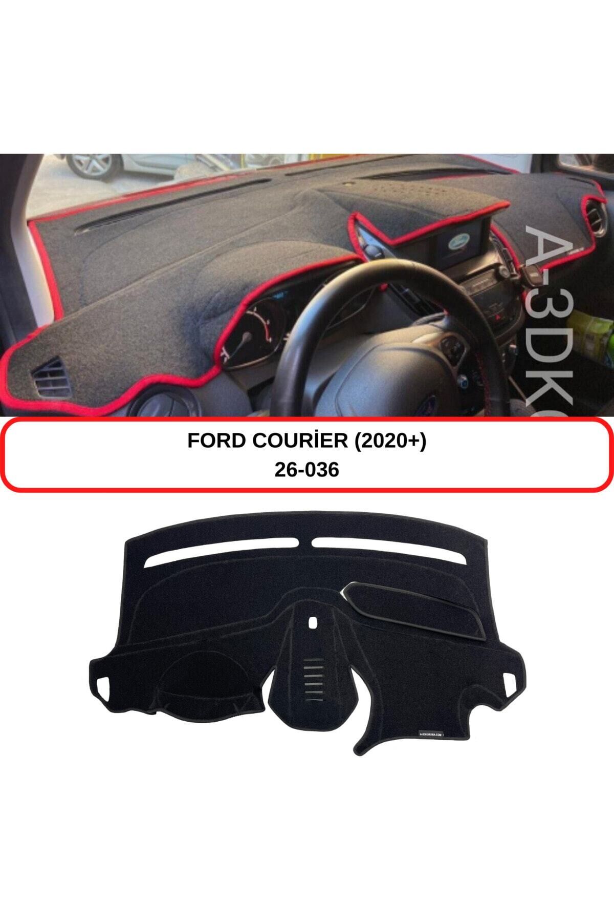 Ford Courier ( 2020 + ) Büyük Ekran - Torpido Koruması / Halısı / Örtüsü