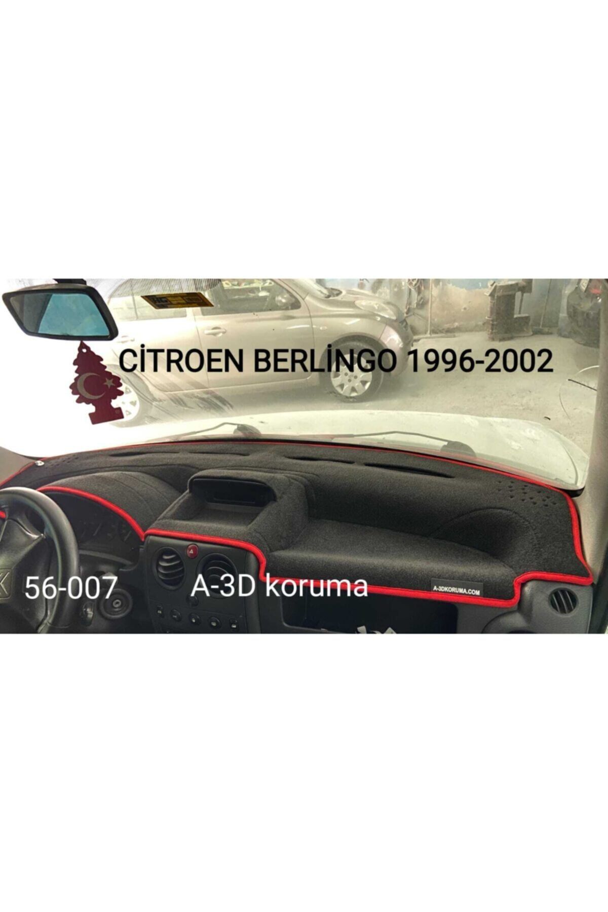 Cıtroen Berlingo Torpido Koruması Kırmızı 1996-2002 Modellerine Uygun