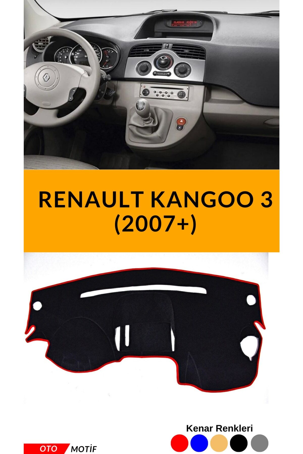 A-3d Koruma Renault Kangoo 3 Torpido Koruma