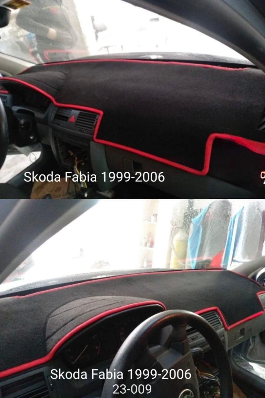 Skoda Fabıa Torpido Koruması Kırmızı 1999-2006 Modellerine Uygun
