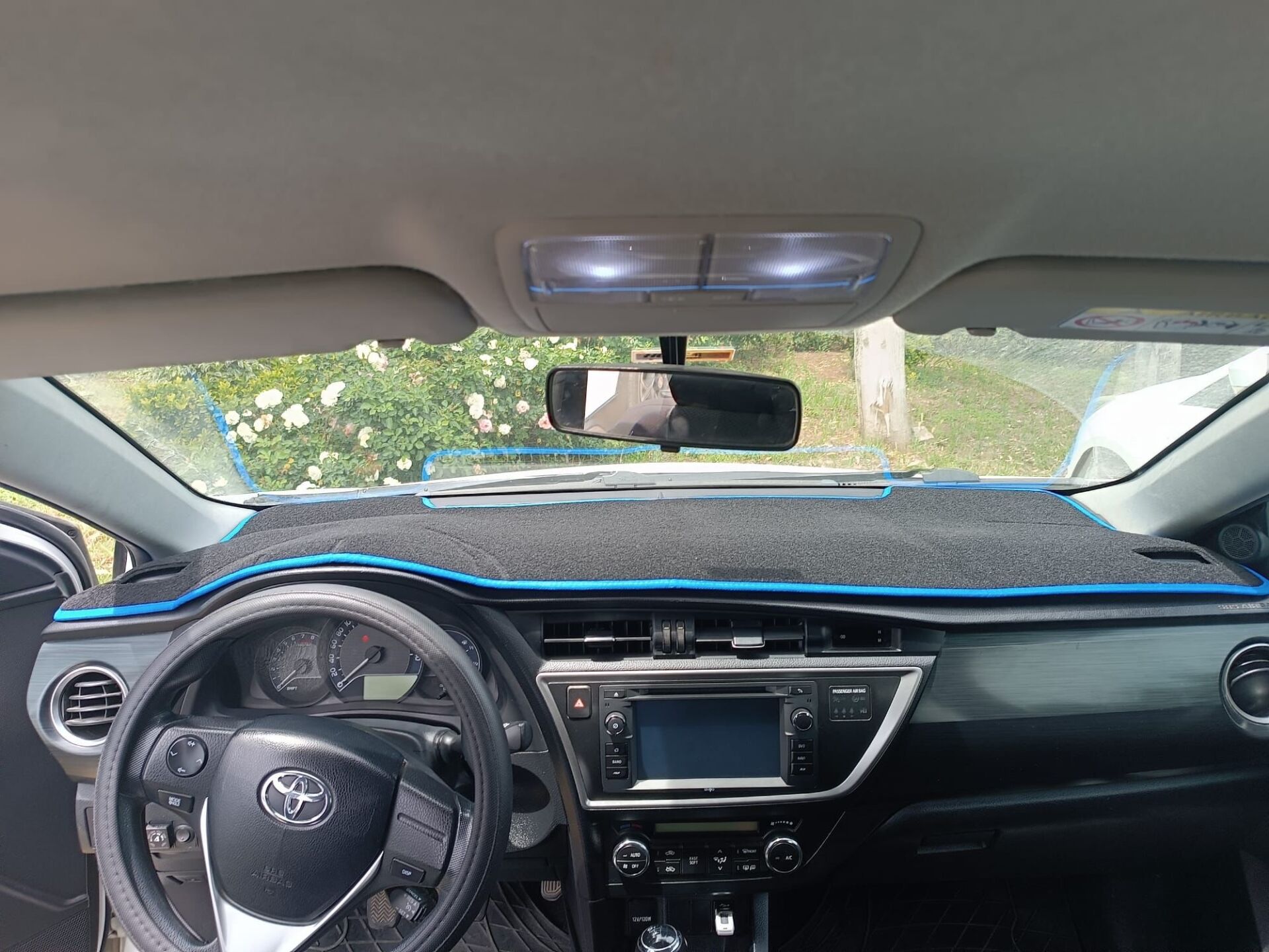 Torpido Koruyucu Toyota Corolla (2012-2018) 01-060 Torpido Halısı